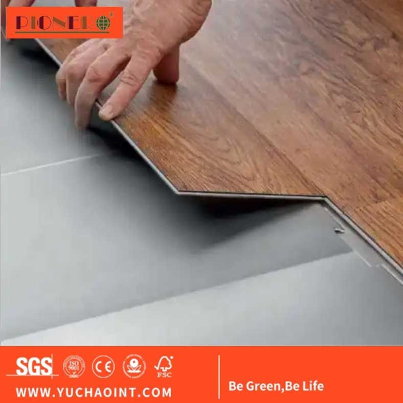 Latest Style Laminated Spc Floor with Thousands of Colors and High Quality