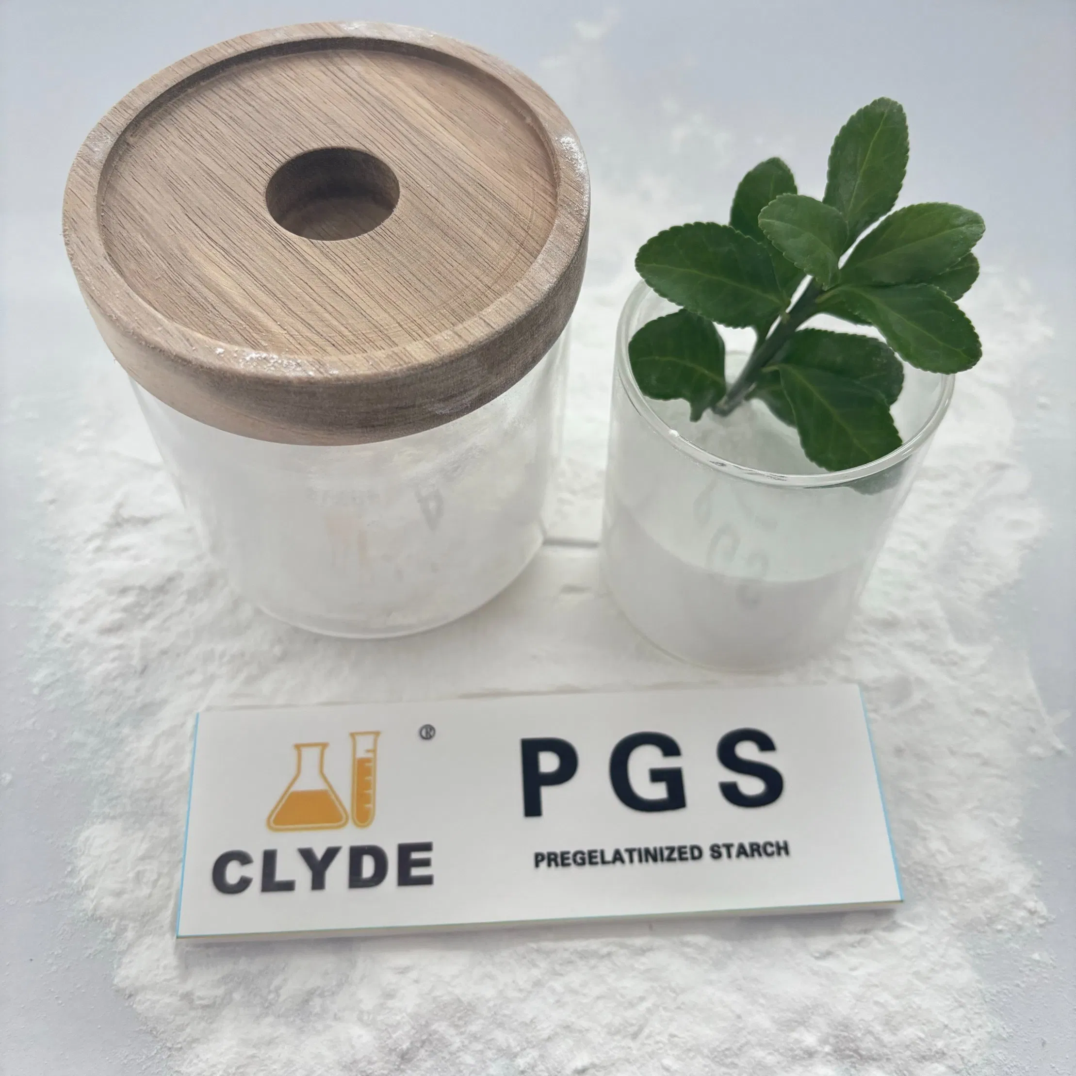 High-Quality Dry-Mix Mortar Gypsum Plaster Thickener Stabilizer Pregelatinized Starch