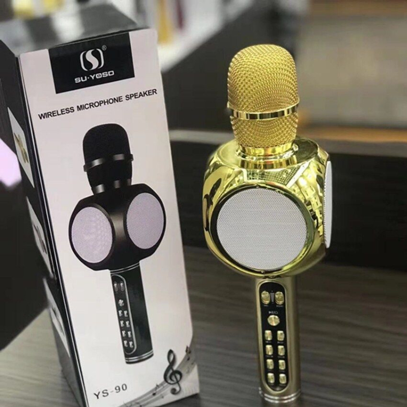 Беспроводной микрофон YS90 с Bluetooth и колонкой