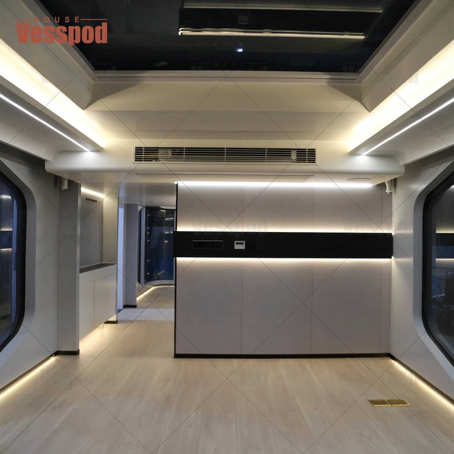 Homestay Space Capsule, Solar Power Generation