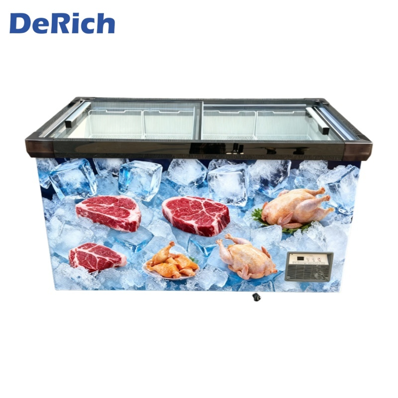 Морозильный ларь коммерческий DeRich, верхняя загрузка