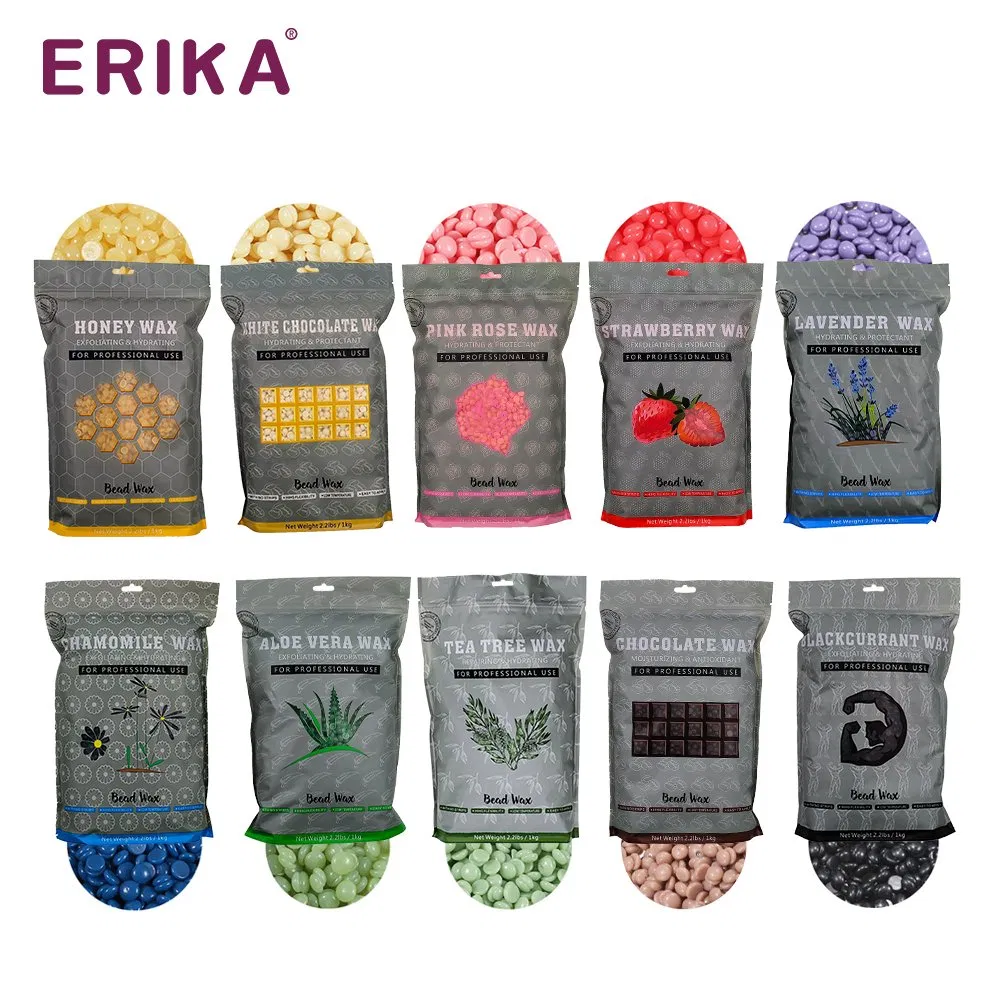 1000g 1kg Chocolate Painless Hair Removal Hard Wax Beans Depilatory Wax Beads for Face