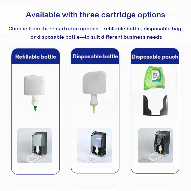 Автоматический дозатор для мыла Smarlean H8 с подставкой