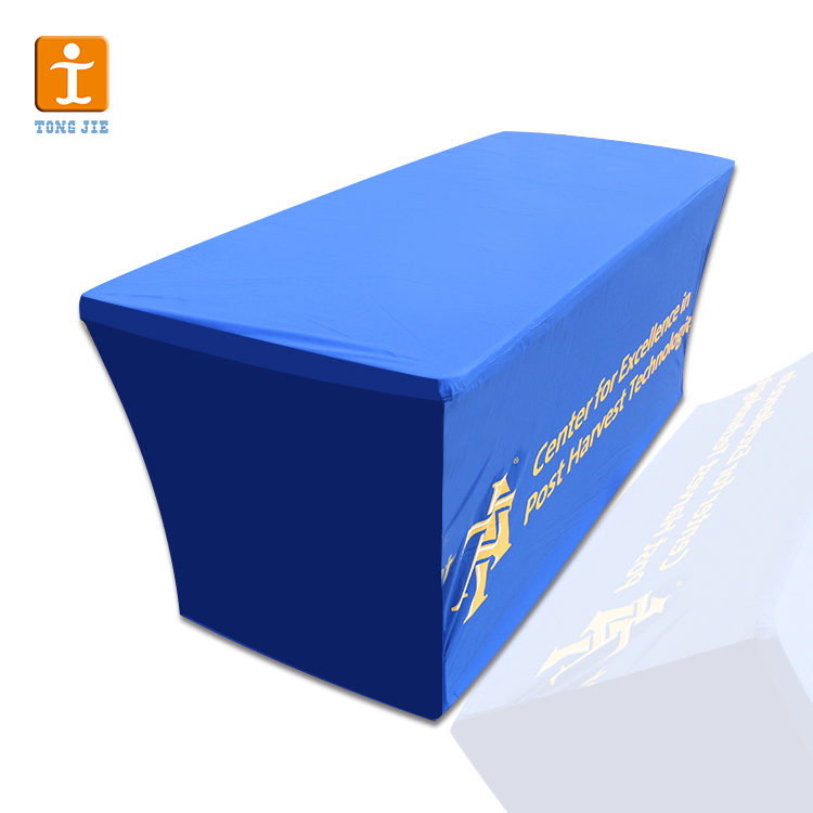 Custom Logo Design Printed 6 Feet Trade Show Table Cloth