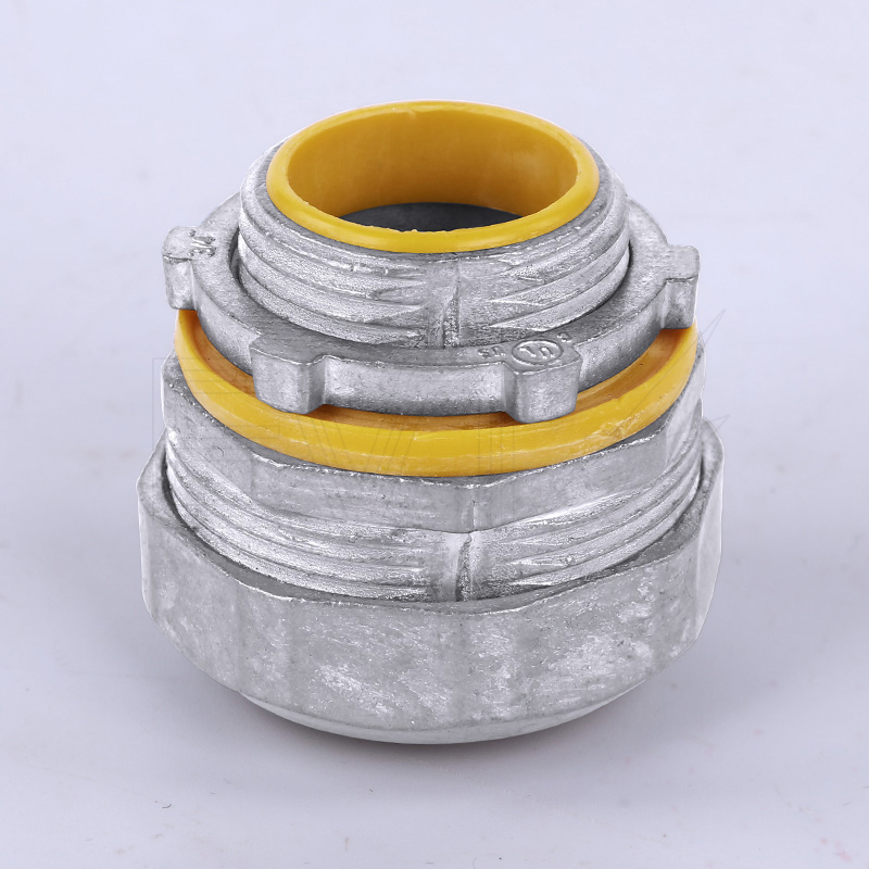 1/2" Straight Liquid-Tight Connector for Lfmc