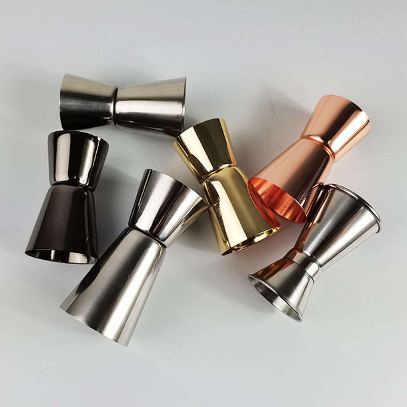 Bar Jigger Rose Gold Jigger Stainless Steel Rose Gold Jigger