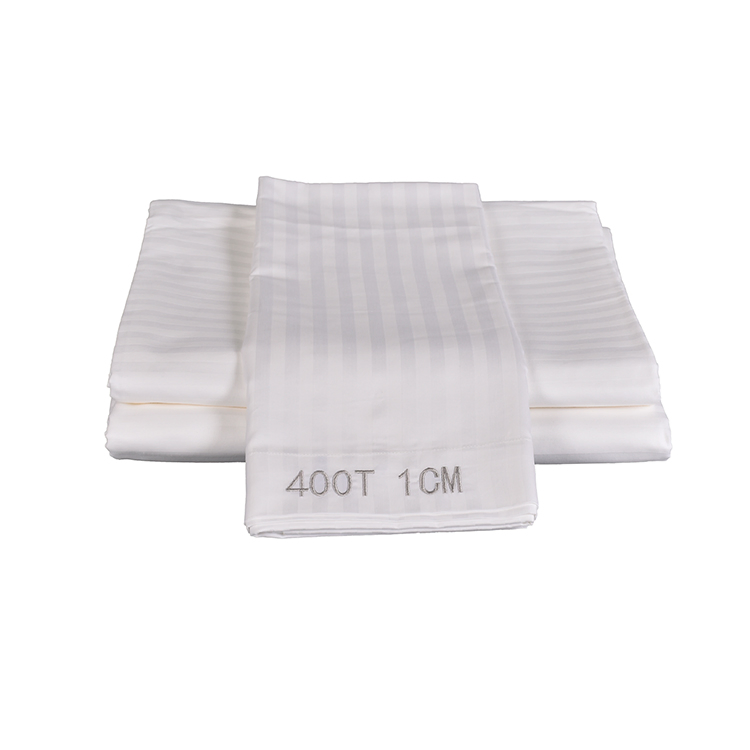 Soft Pure 100% Cotton King Size Bed Sheets Set for Hotel