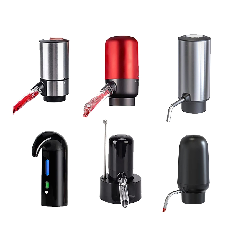 OEM ODM Portable Decanting Solution Electric Wine Aerator and Dispenser for Beran & Steorra Wines Berger Bergstrom
