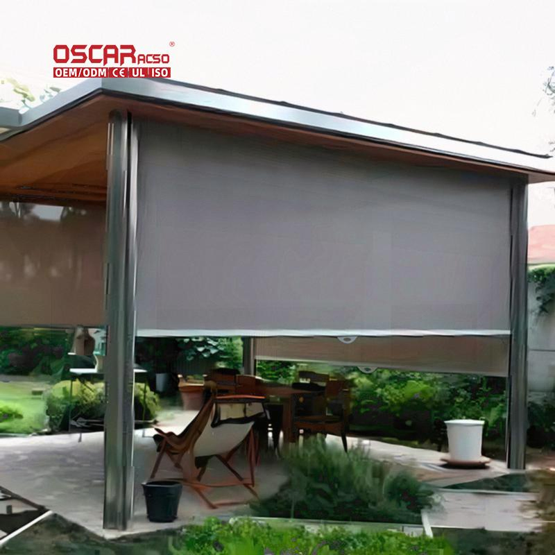 Roller S Outdoor Patio PVC Blackout Window Shades Roller Blind