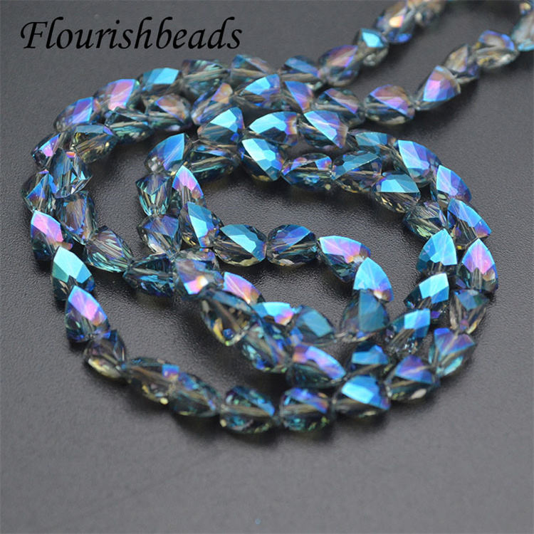 Jewelry Findings 5X7mm Irregular Shape Glass Loose Spacer Beads Jewelry Making