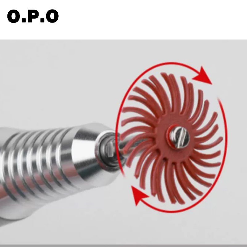 Щетка дисковая 6 дюймов, желтая, 80#, 3м щетина