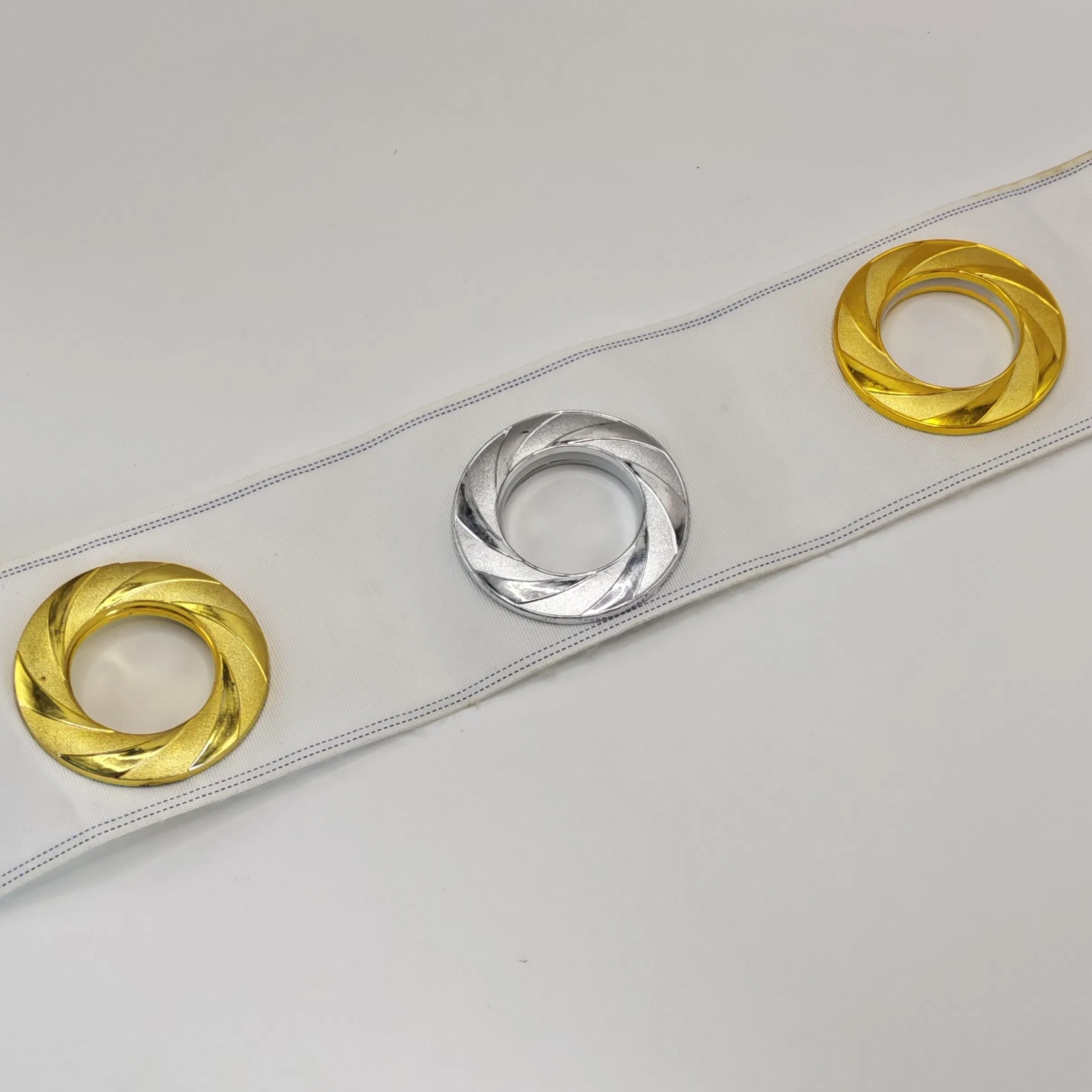 PP Plastic Curtain Eyelet Ring Roman Rod Rings Grommet Eyelets for Curtains