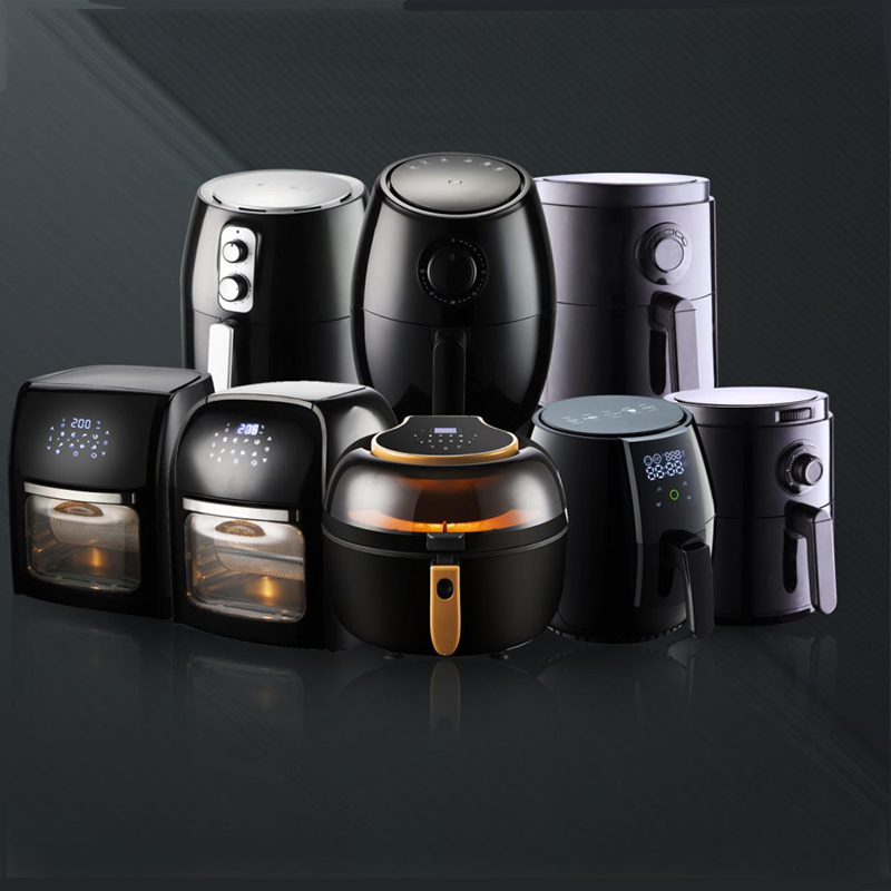 New Design 5L Adjustable Thermostat Control Non-Stick Air Electric Fryer for Home