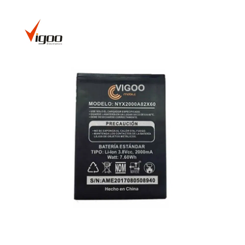 Factory Price Good Price Mobile Phone Battery for Nyx 1800A69X58