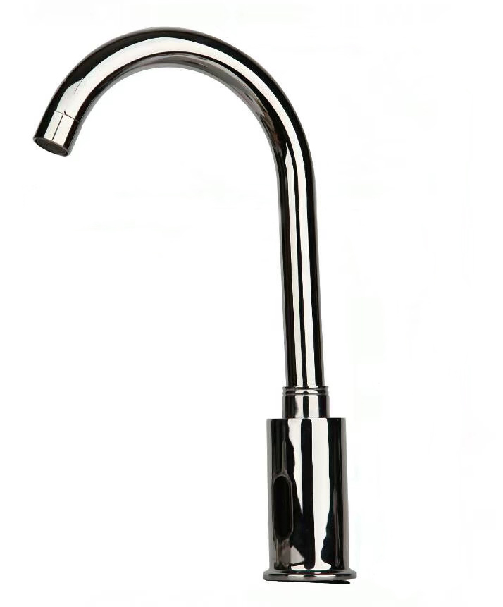 Лабораторный кран смеситель с лезвийным рычагом