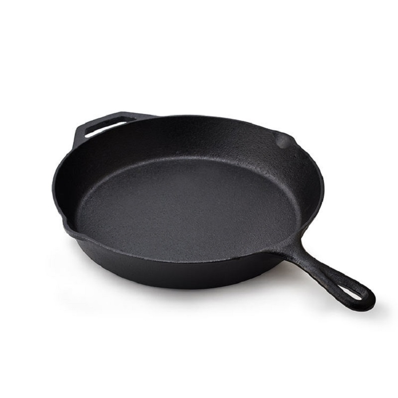 Whole Cast Iron Pre-Seasoned Kitchen Cooking Ware Non Stick Skillet Frying Pans with Factory Price