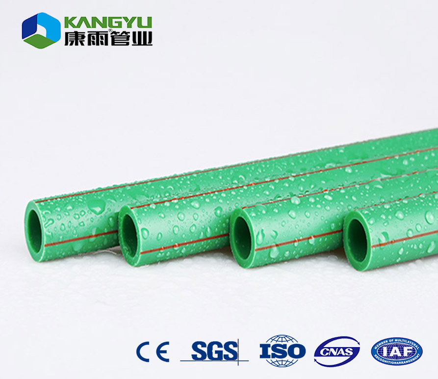 Cold and Hot Water Supply Pipes Hot Resistant Series Green Composite Tube for Home Decoration