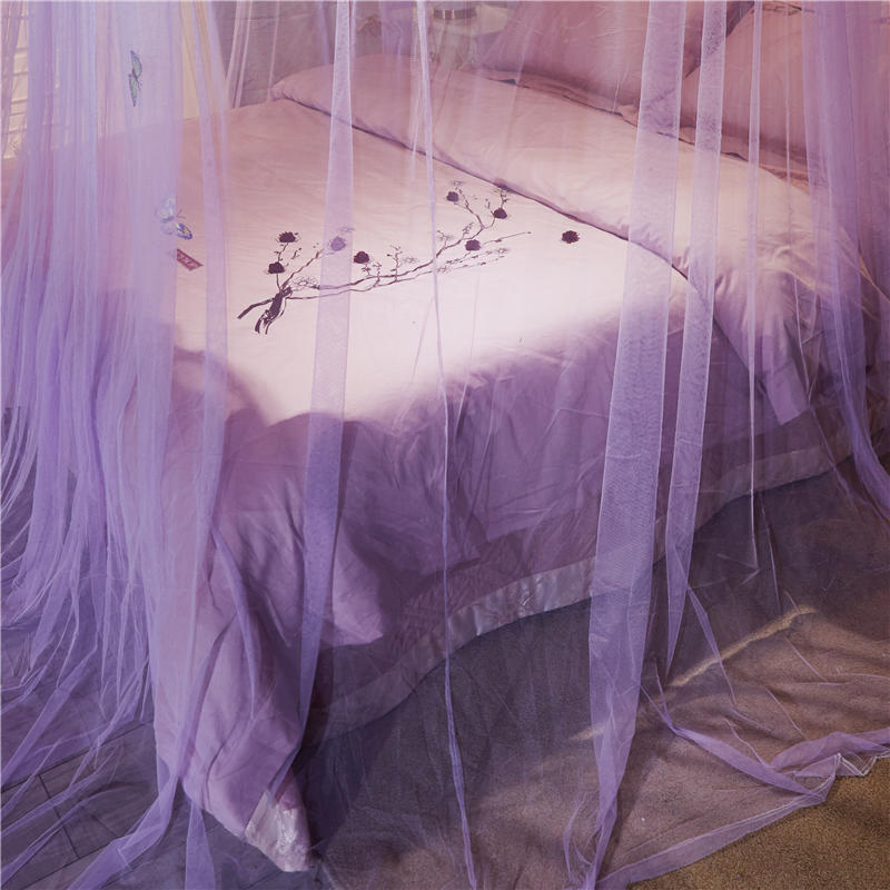 Bed Netting Princess Hanging Round Canopy Comfy Student Dome Mosquito Net
