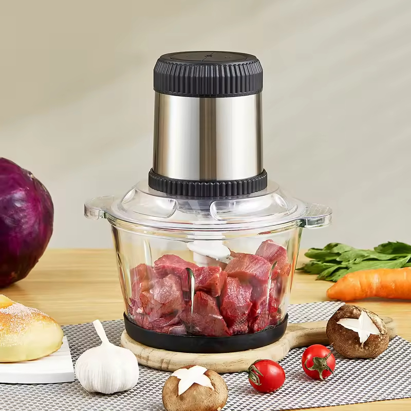 Electric Meat Grinder for Household Use Stainless Steel Meat Mincer Machine