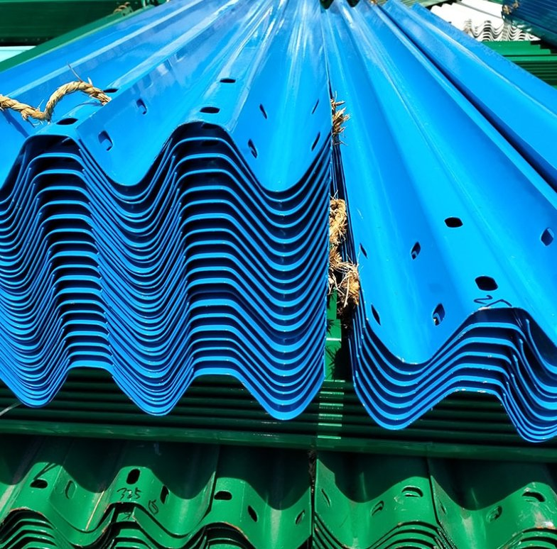 Hot Sale W Beam Galvanized Highway Guardrail Traffic Safety Crash Barrier Chinese Factory