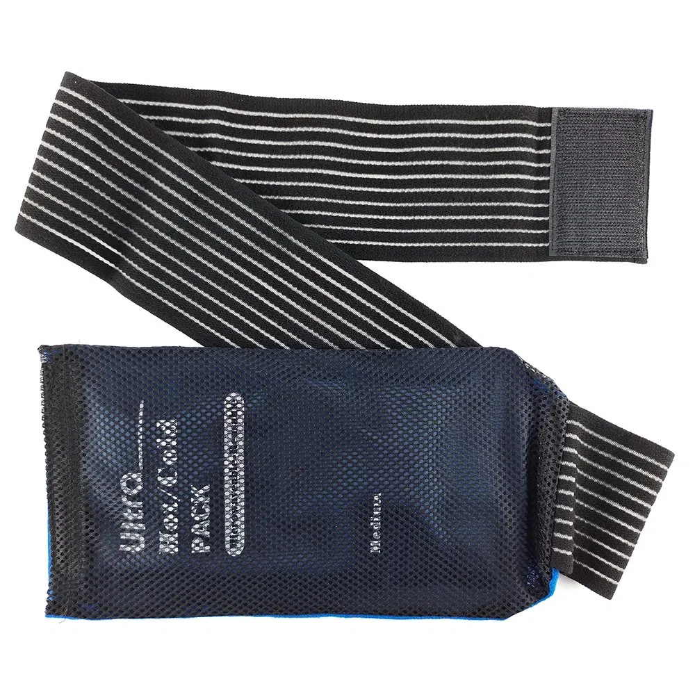 Reusable Hot & Cold Packs Therapy Gel Wrap Support Injury Recovery, Gel Pack Compress Wrap