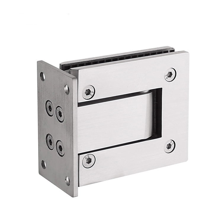 Square 90 Degrees One Side 304 Stainless Steel Hydraulic Door Hinge