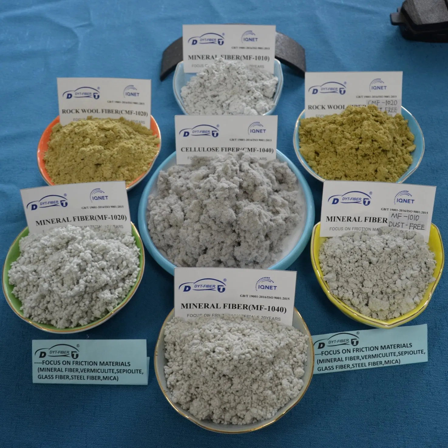 High-Quality Mineral Fiber Mf-1020 for Brake Lining Production