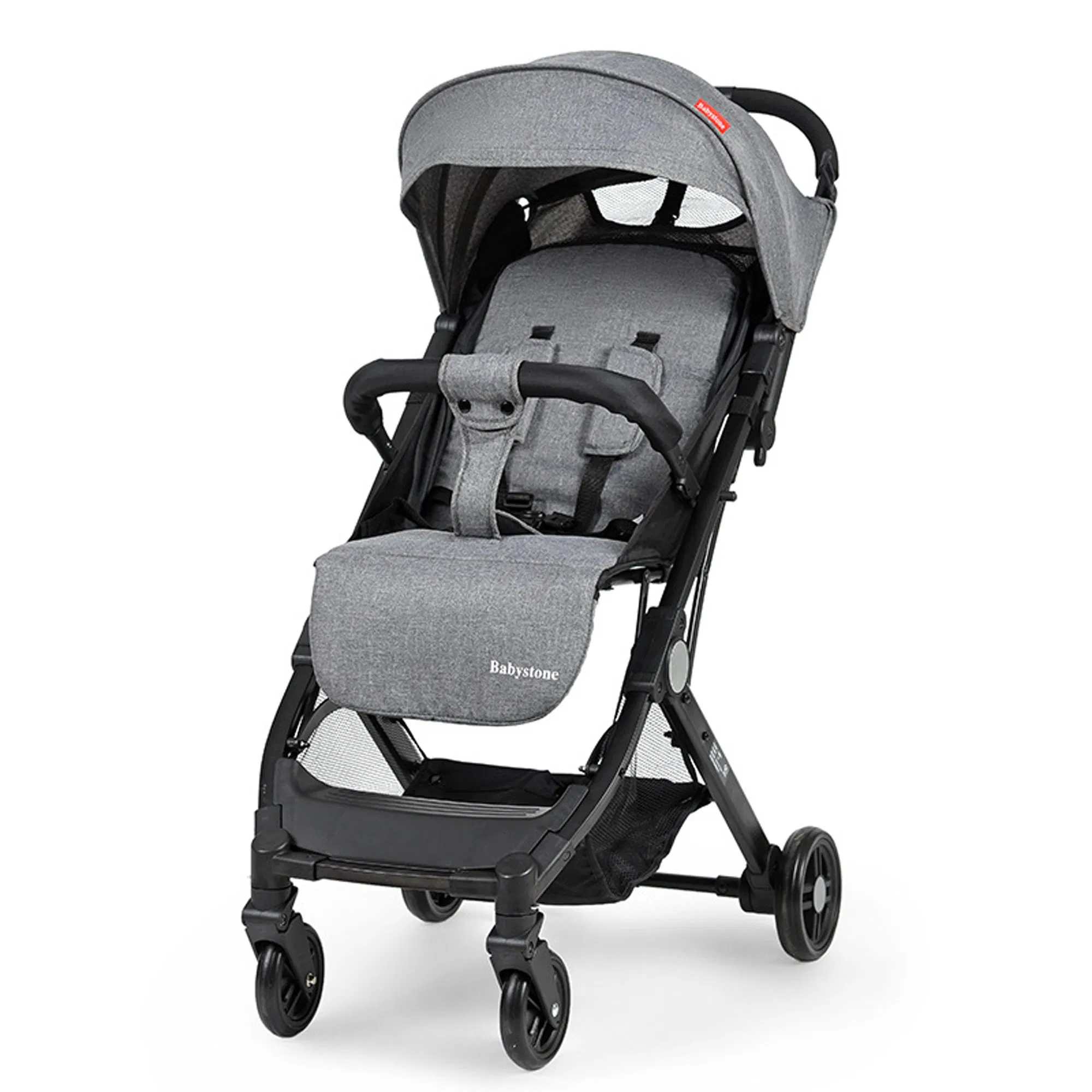 Cloud Plus Lightweight Easy Fold Compact Travel Slate Grey Baby Stroller