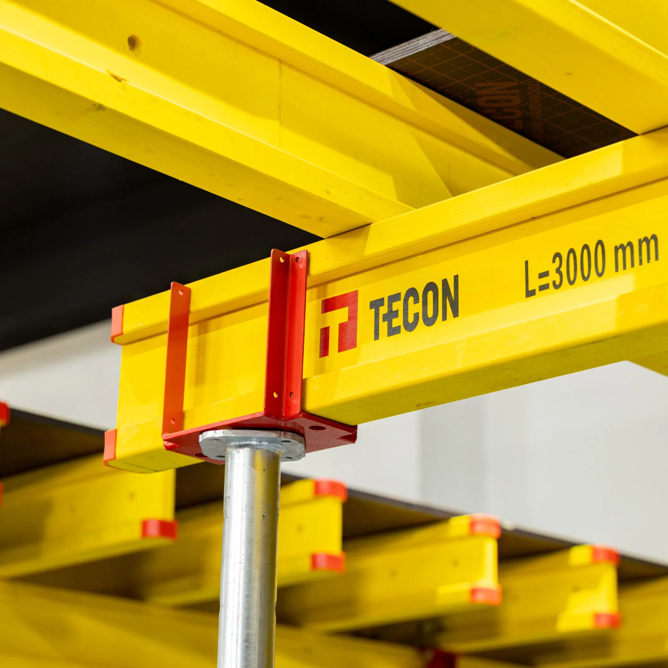 Flexible Timber Beam Slab Formwork System for Concrete Floors