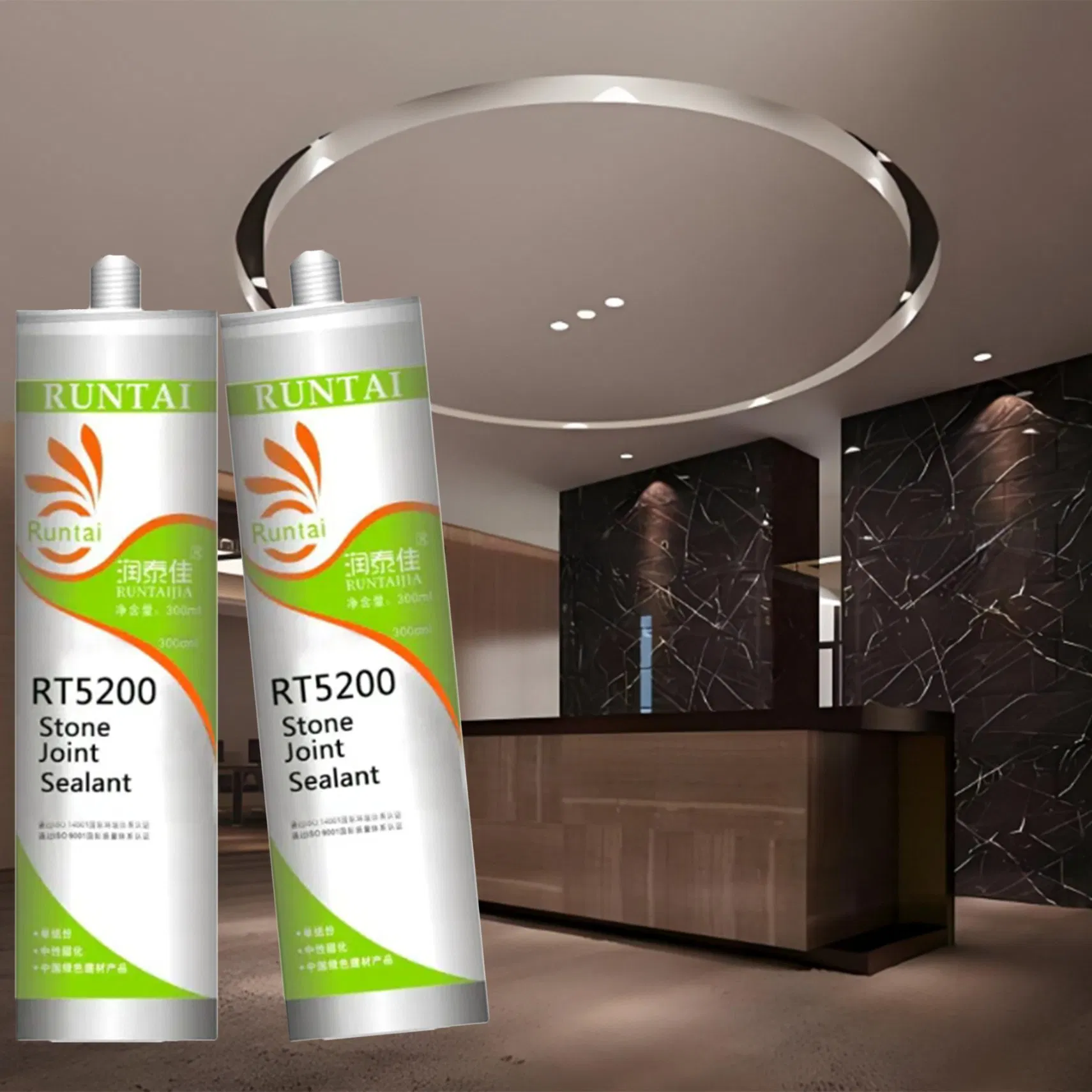 Runtai Premium Weather-Resistant Silicone Sealant for Stone Walls