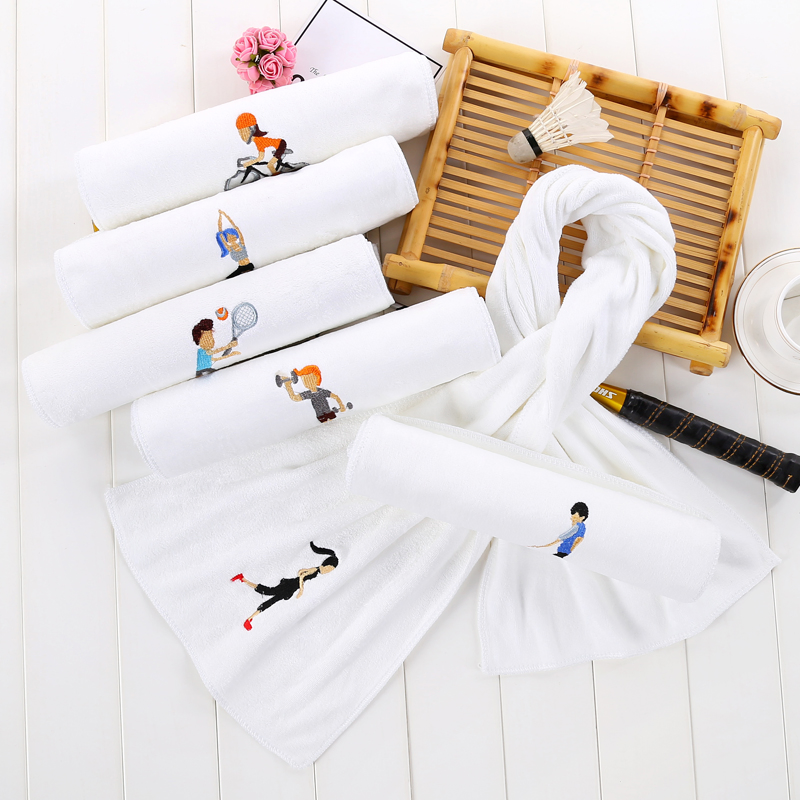 Microfiber Ice Cooling Towel for Sports Sport Towel for Workout Gym Yoga Double Sided Coral Quick Drying Water Absorption Sports Towel