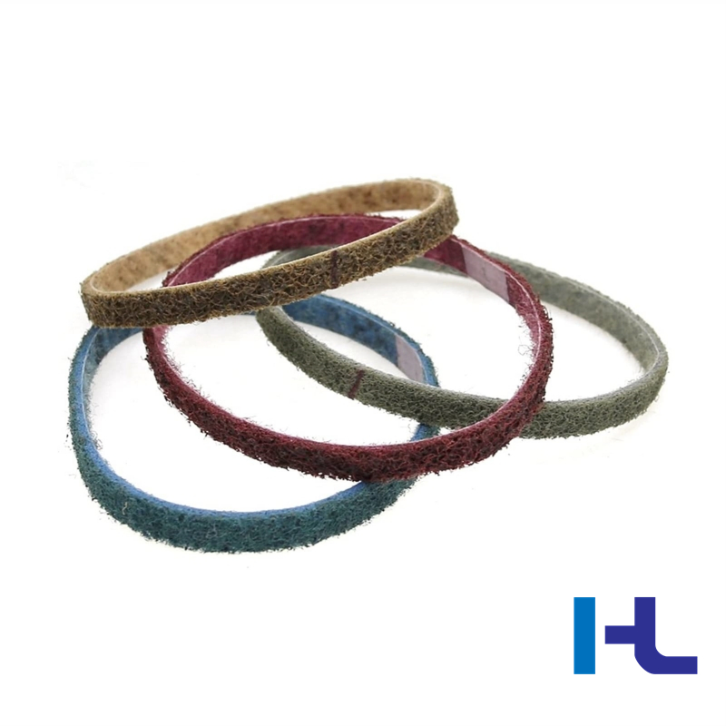 Premium Non-Woven Nylon Polishing Grinding Sand Abrasive Sanding Belt for Rust and Oxidation Removal