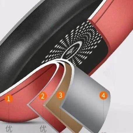 Сковорода антипригарная для омлета и стейков, 28 см