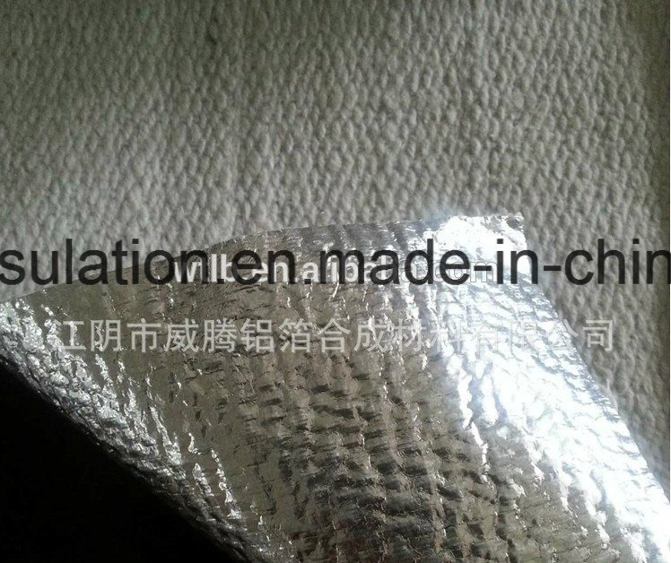2mm Silicate Ceramic Glass Fibre Cloth with Both Side Aluminum