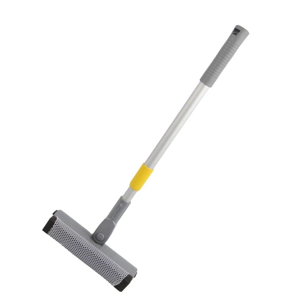 Soft Sponge Two Section Telescopic Window Squeegee Wiper Window Scraper