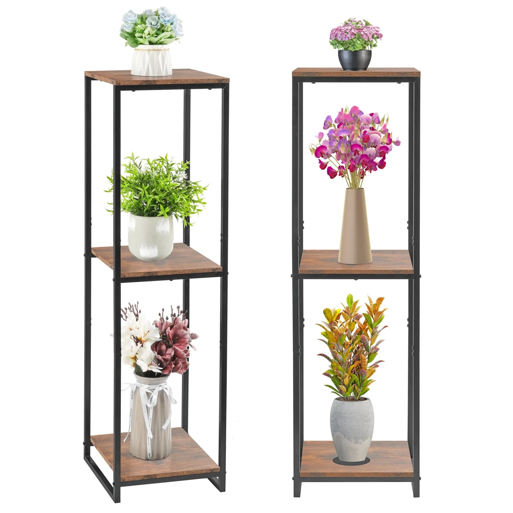 Sturdy and Stable Balcony Courtyard Display Pedestal Indoor Display Plant Stand