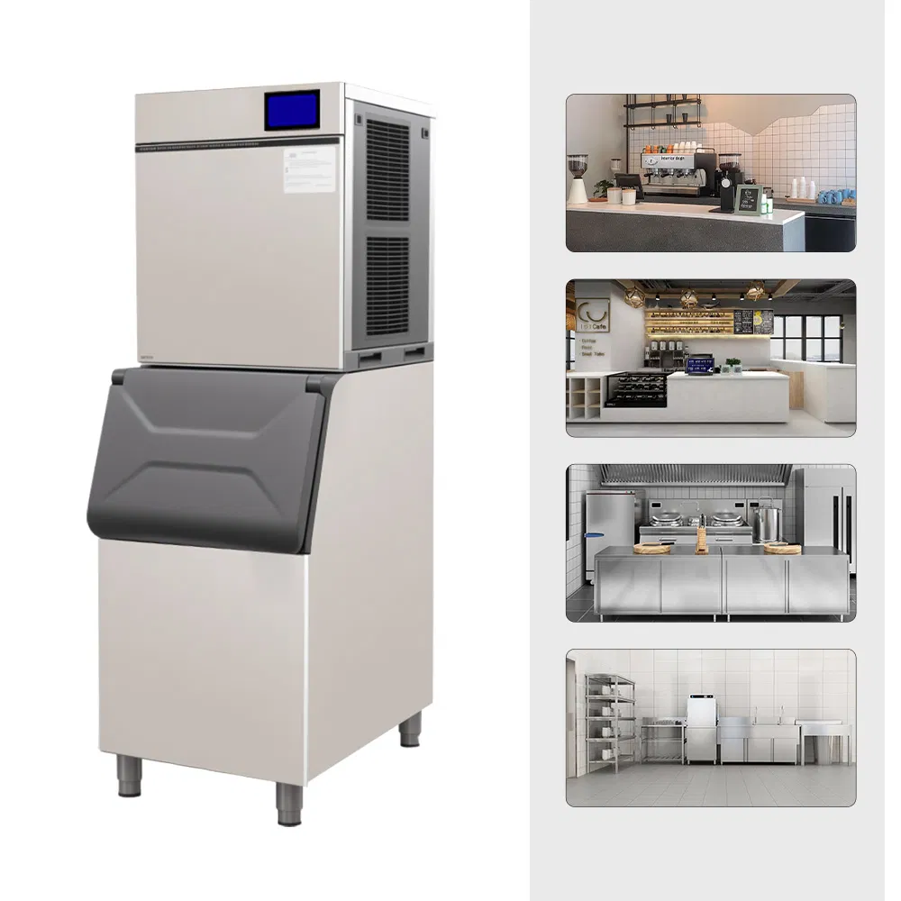Hot Sale Split Ice Machine Bar Catering Shop Milk Tea Shop