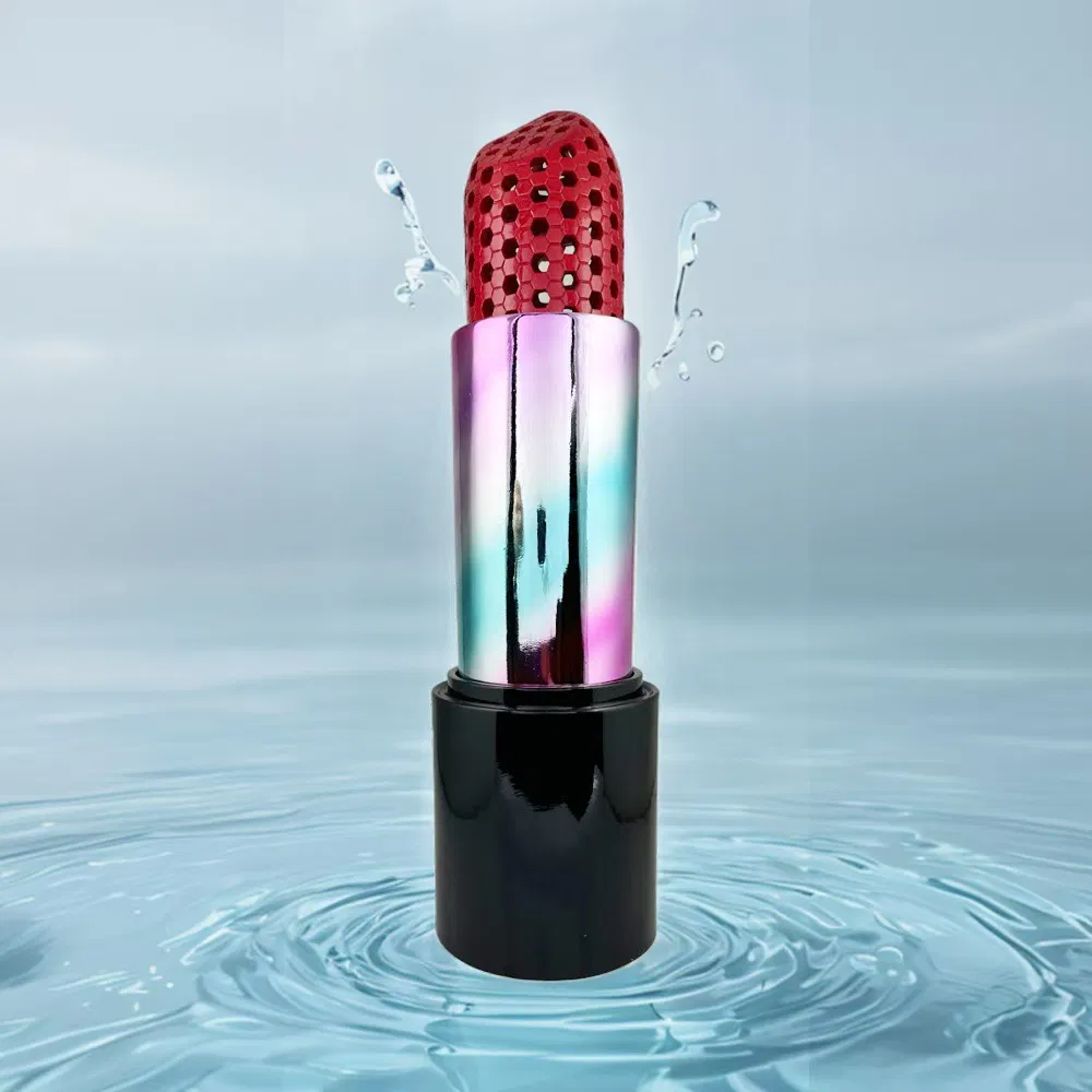 2026 New Unique Design Red Lipstick Shisha Gold with Diamonds Set Hookah