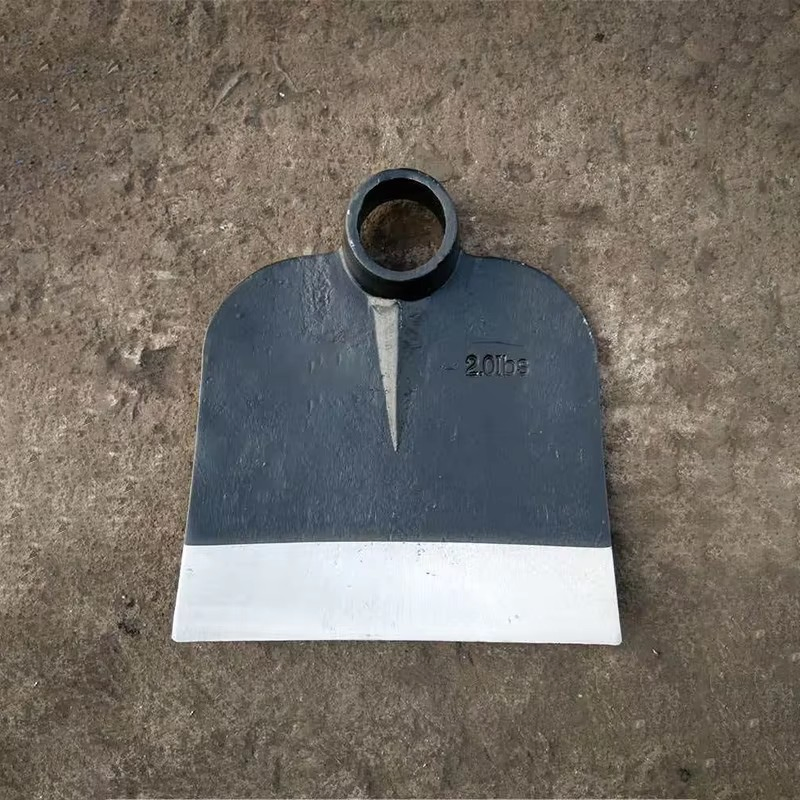 Factory Direct Industrial Grade Outdoor Railway Steel Blade Agricultural Digging Hoe