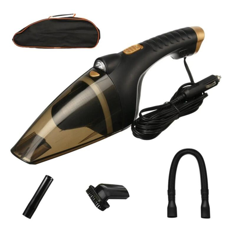 12V 72W Handheld Auto Van Caravan Vacuum Cleaner Portable Car Wet & Dry Duster