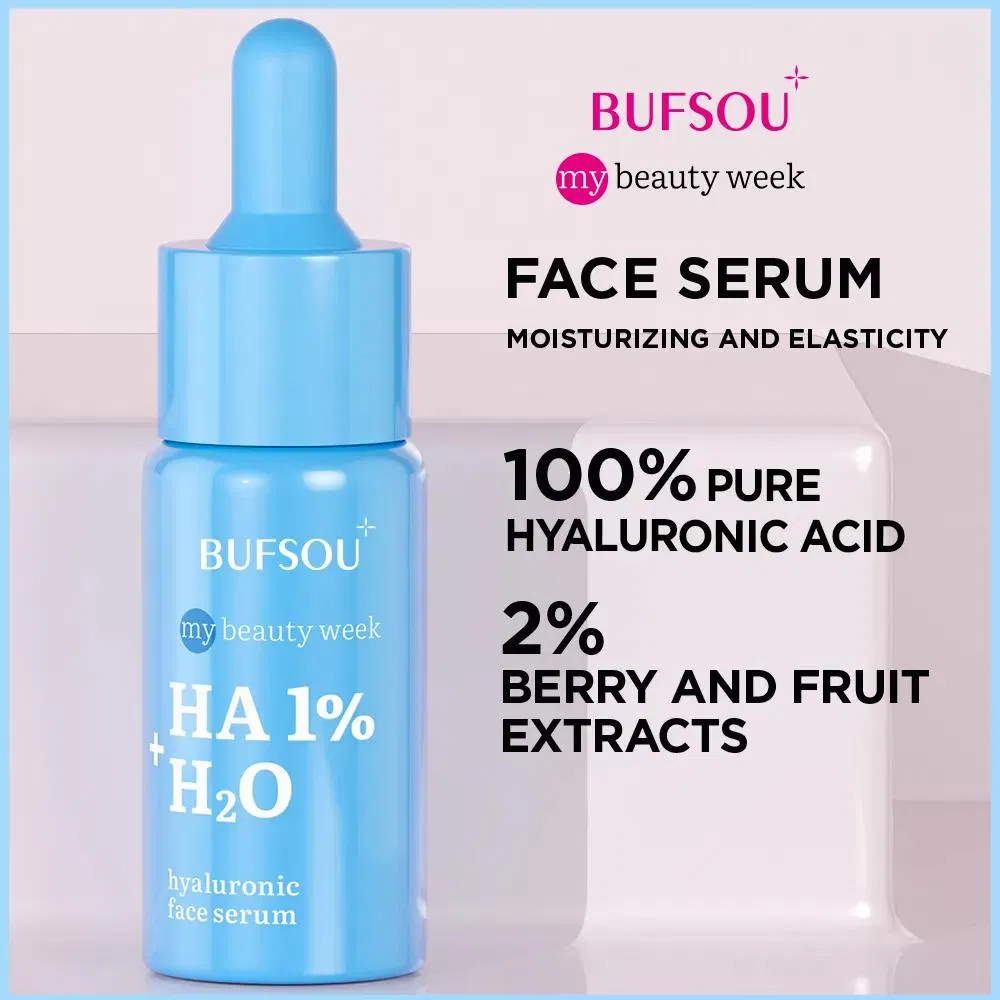 Private Label Korean Skincare Niacinamide Hyaluronic Acid Collagen Whitening Facial Serum Vitamin C E Face Serum for Skin