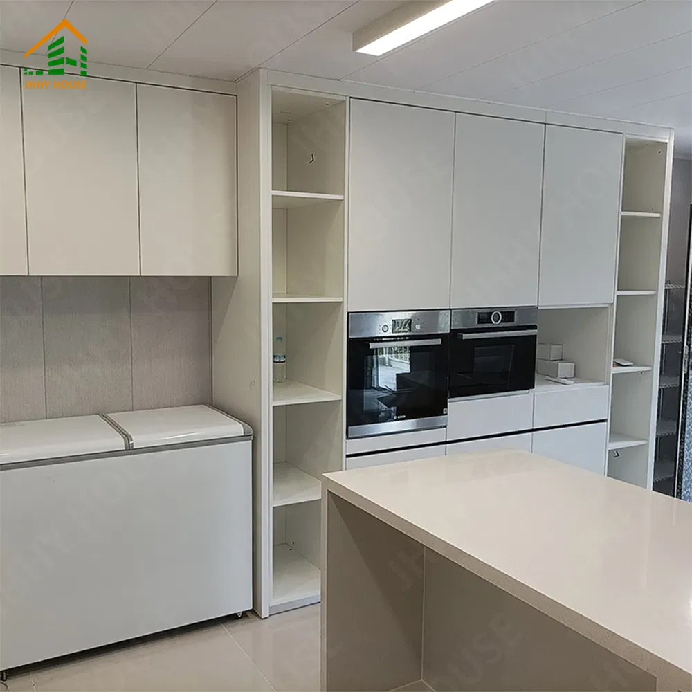 Flat Pack Luxury Office 2 Floors Mobile Homes Steel Tiny House Portable Modular Prefab Container Homes Prefabricated House