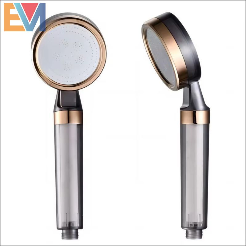 High Pressure SPA Hand Filter Shower Head Removal Sediment Chlorine Bathroom Clear Water Saving Showerhead