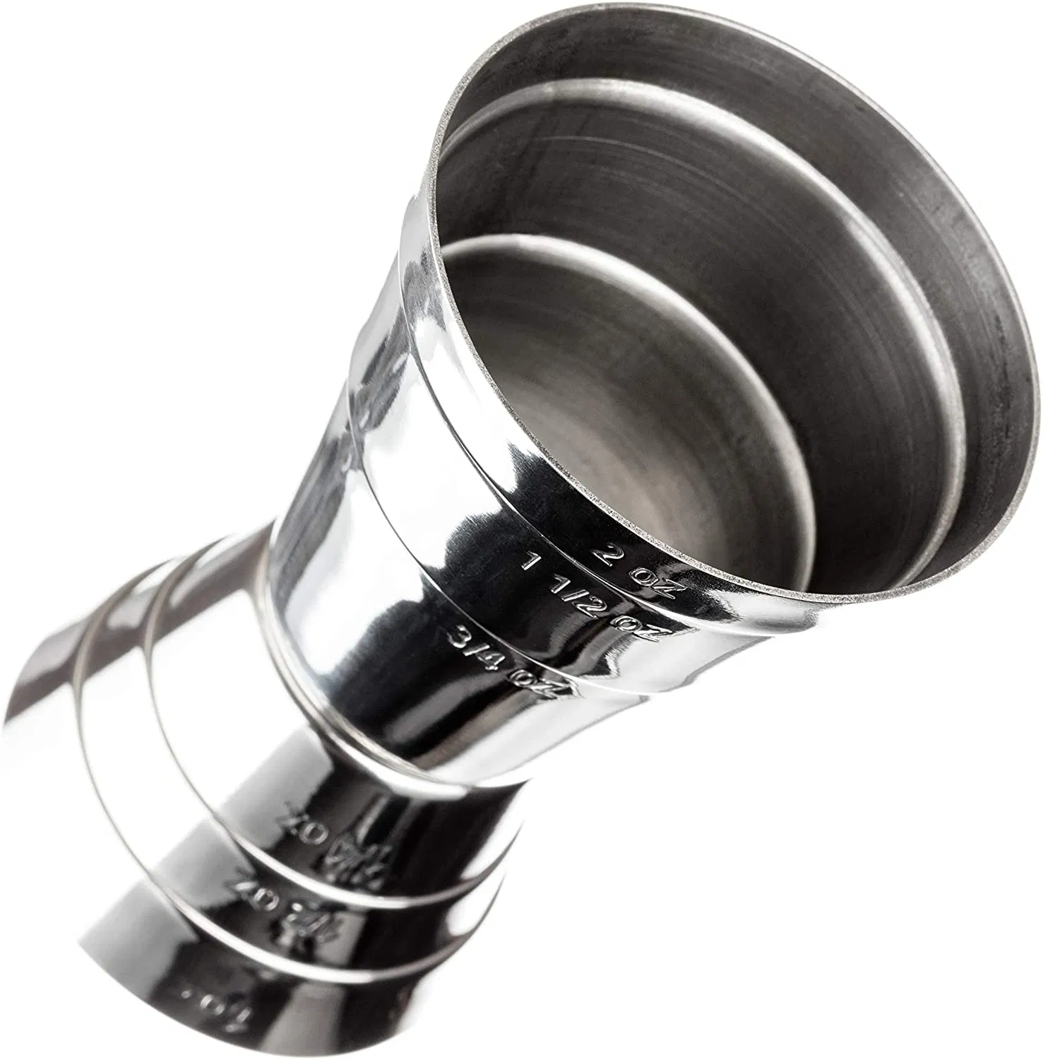 Bartender Barware Measuring Cup Stainless Steel Cocktail Double Jigger for You & Yours Distilling Effen Pravda R. Jelinek