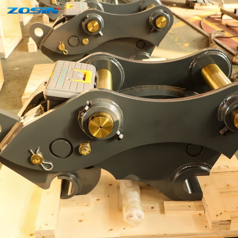 Hydraulic Quick Hitch Wholesale Excavator Manual Quick Coupler for 8 Ton Excavators Construction Machinery Attachments