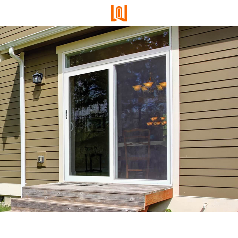 European Design Patio Sliding Glass Door UPVC Vinyl Doors Plastic Sliding Doors