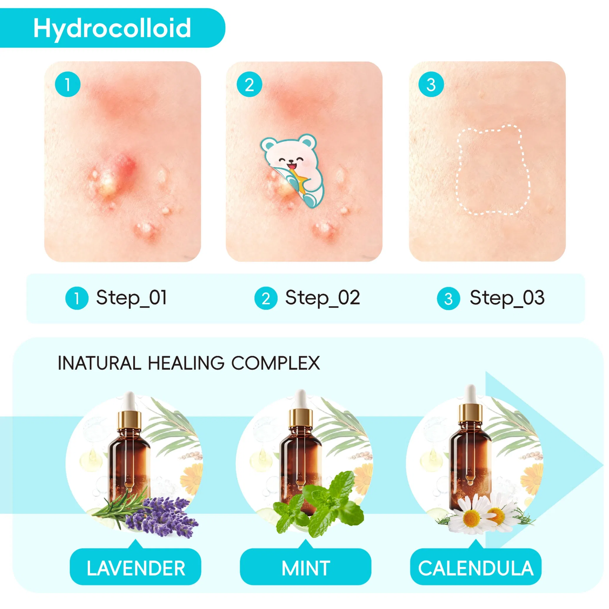 Пластыри от прыщей Dotdot Hydrocolloid