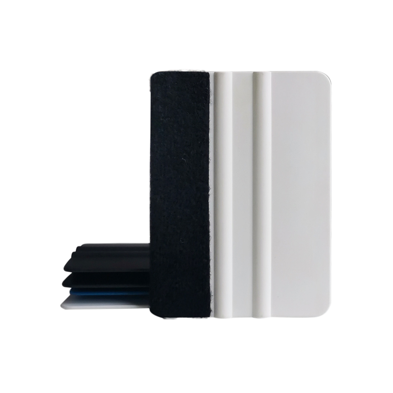 Custom Car Vinyl Wrap Tool Set: Felt Edge Plastic Squeegee