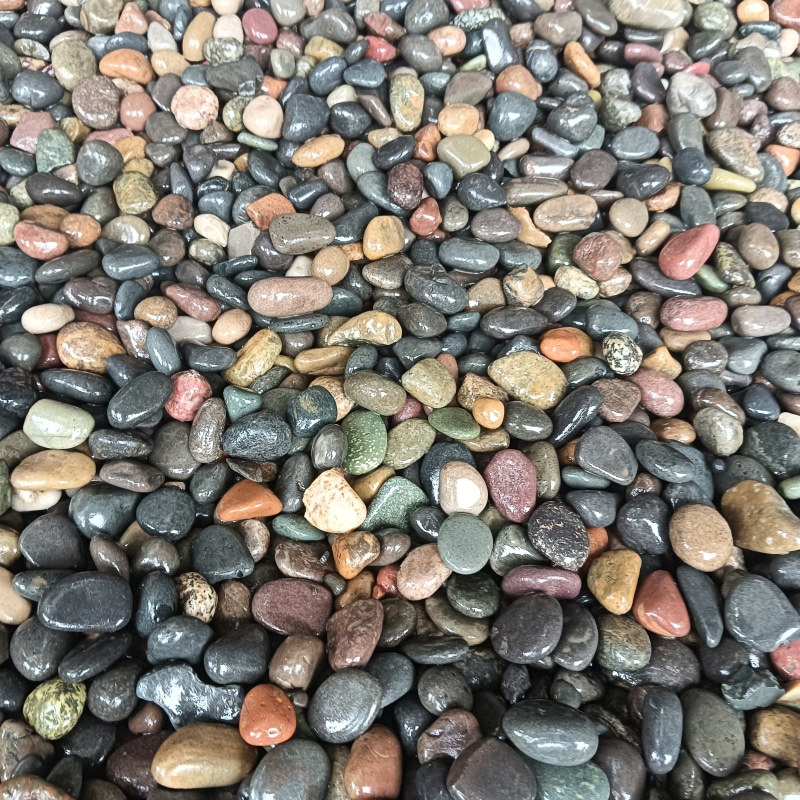 High Quality Agate Pebble Stone Natural Carving Pebble Garden Decoration Colorful Cobbles Pebbles