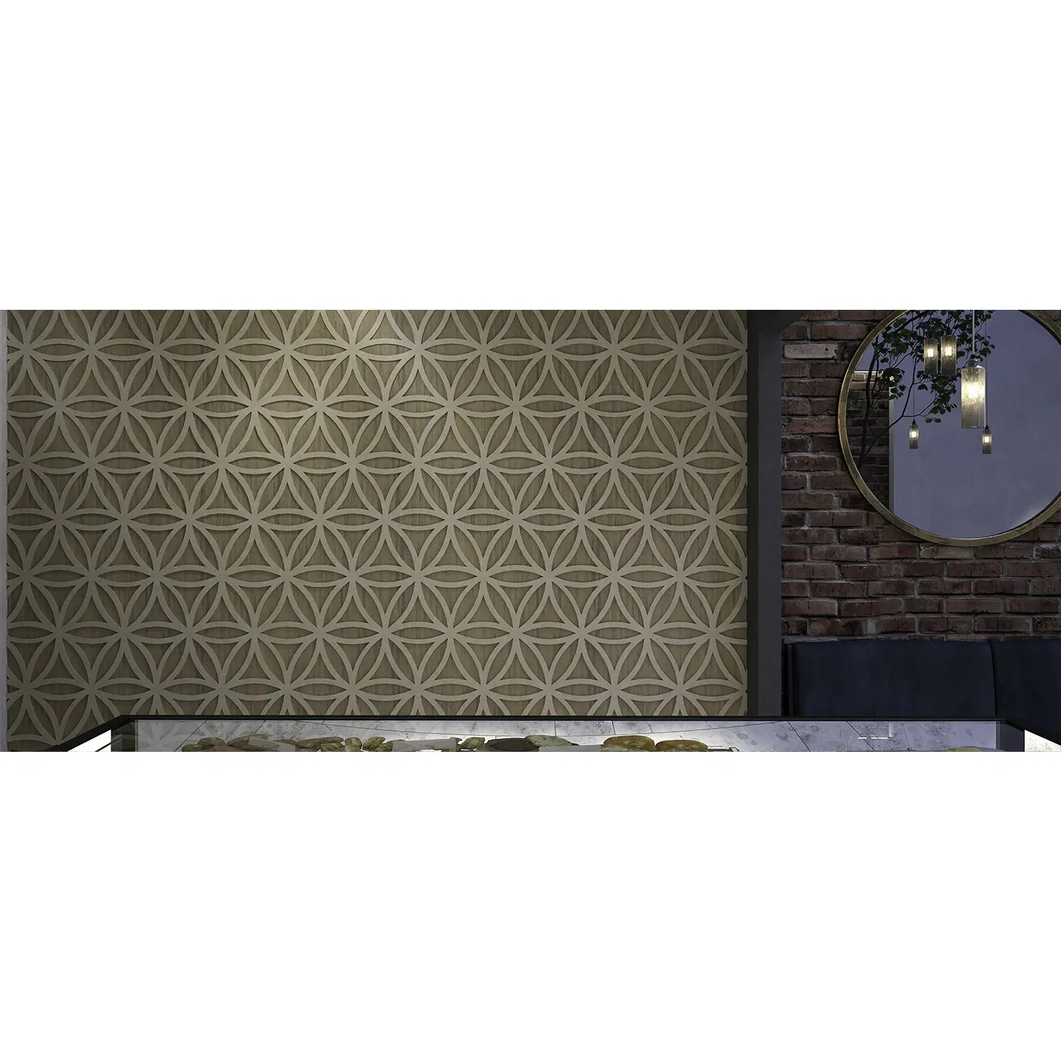 Modern Design Pet Carved Screens, CNC Cuted Decorative Panels